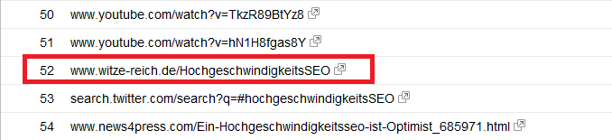 Hochgeschwindigkeits-SEO Ranking